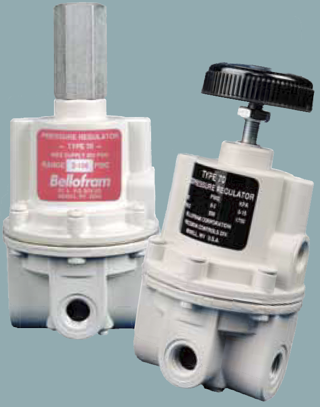 Bellofram Type 70 and 70BP Pressure Regulators